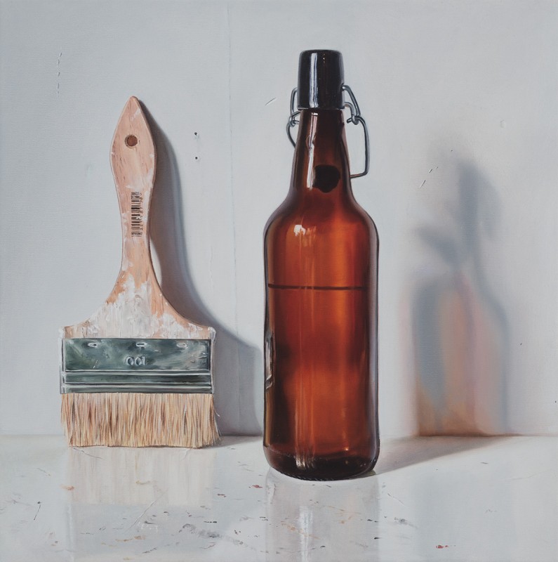 Grundierpinsel und Helles