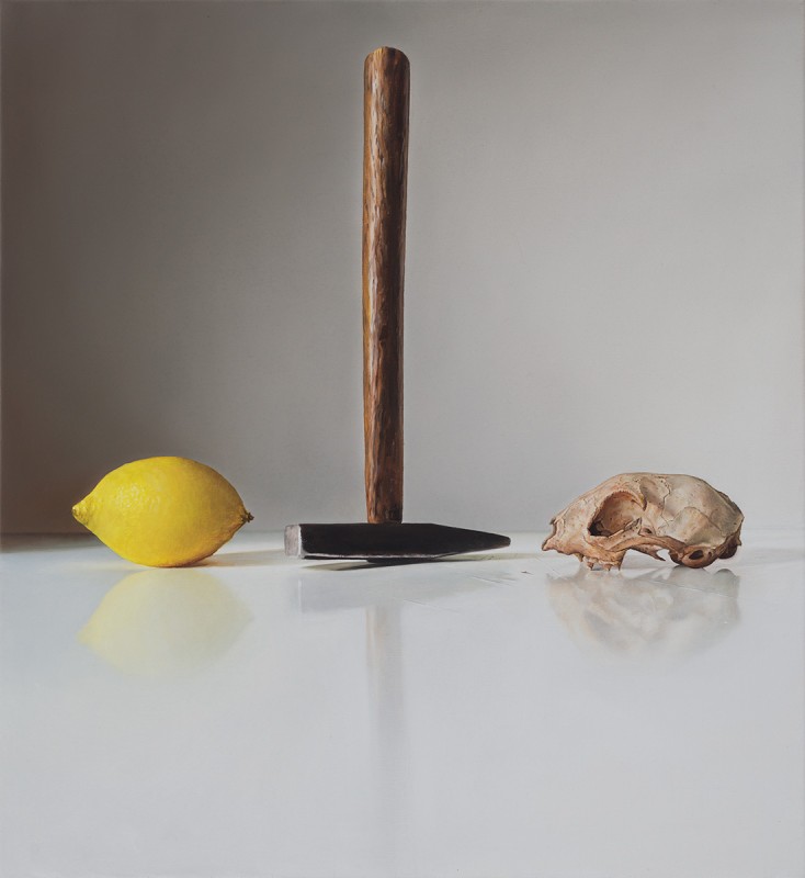 Zitrone, Hammer, Schädel