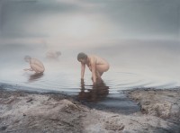 brigitte stenzel purgatorium 2024 150 x cm oel auf leinwand foto florian huth web